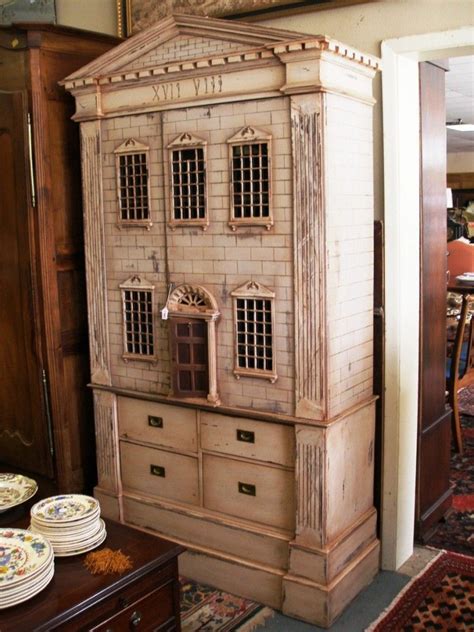 old doll house repurposed